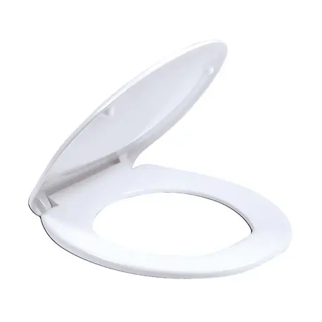 Abattant WC Thermodur Premium Blanc avec charnières inox