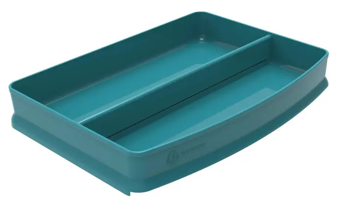 Compartiment pour corbeille à courrier Combo Top Skandi - Bleu Pacifique