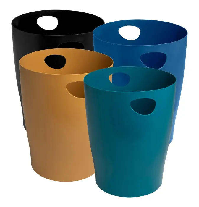 Corbeille à papier Ecobin Neo Deco - Couleurs assorties