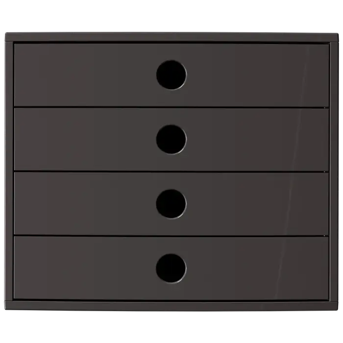 Module de classement Filibox 4 tiroirs - Noir - New