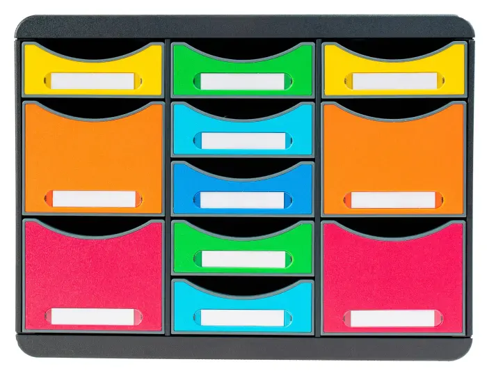 Moule de classement Storebox Multi 11 tiroirs Iderama - Arlequin