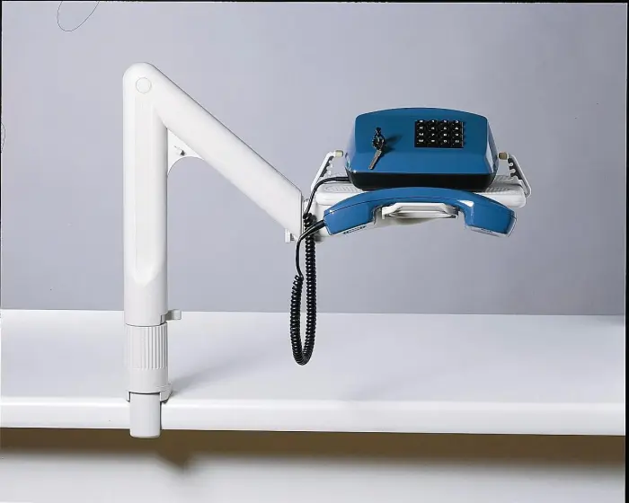 Bras pour téléphone Téléscophone Office - Gris lumière