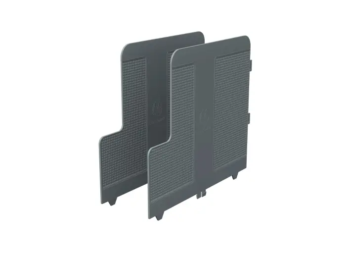 Trieur vertical Modulotop Ecoblack - set de 2 intercalaires supplémentaires - Gris foncé