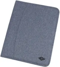 WEDO Conférencier "DENIM", en polyester, bleu mêlé