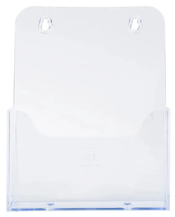 Distributeur de prospectus 1 compartiment A5 - Cristal