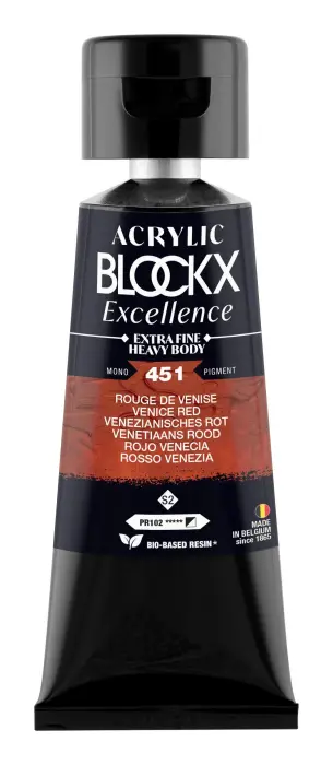 Peinture acrylique extra-fine fine tube 75ml - Rouge de Venise - New