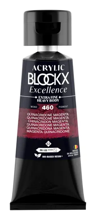 Peinture acrylique extra-fine fine tube 75ml - Quinacridone magenta - New