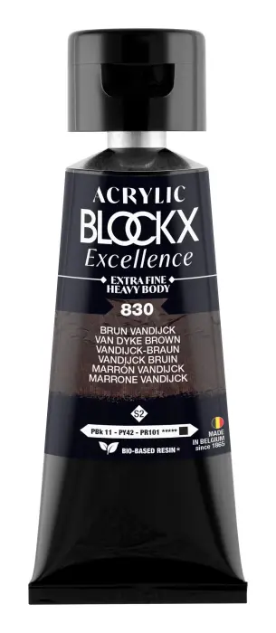 Peinture acrylique extra-fine fine tube 75ml - Brun Van Dijk - New