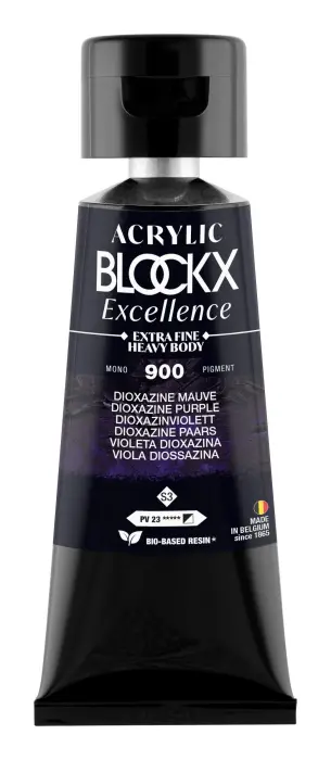 Peinture acrylique extra-fine fine tube 75ml - Dioxazine mauve - New