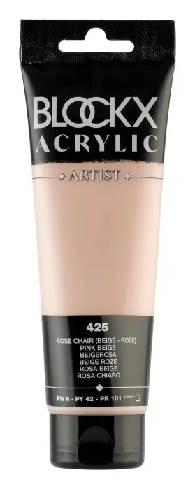 Peinture acrylique fine tube 120ml - Rose chair