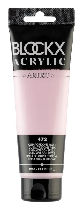 Peinture acrylique fine tube 120ml - Quinacridone rose