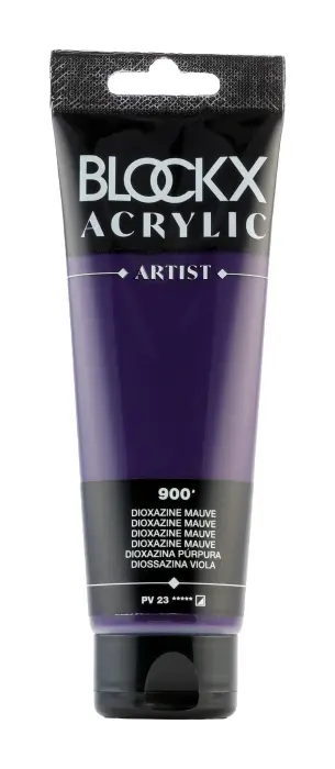 Peinture acrylique fine tube 120ml - Dioxazine mauve