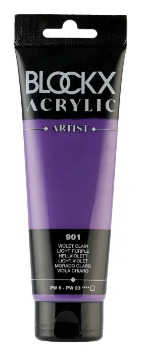 Peinture acrylique fine tube 120ml - Violet clair