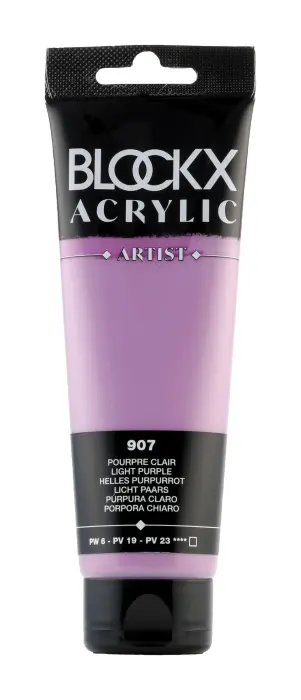 Peinture acrylique fine tube 120ml - Pourpre clair