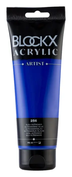 Peinture acrylique fine tube 250ml - Bleu outremer