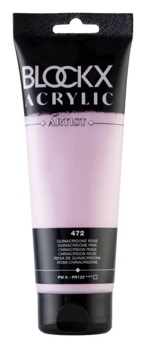 Peinture acrylique fine tube 250ml - Quinacridone rose