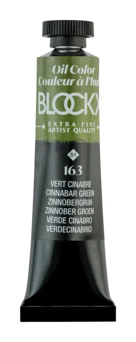 Peinture à l'huile extra-fine tube 20ml - Vert cinabre