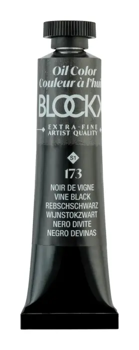 Peinture à l'huile extra-fine tube 20ml - Noir de vigne