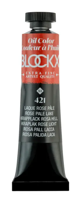 Peinture à l'huile extra-fine tube 20ml - Laque de Garance Rose Pâle