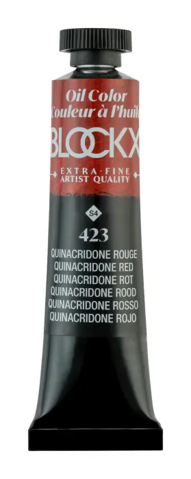 Peinture à l'huile extra-fine tube 20ml - Quinacridone rouge