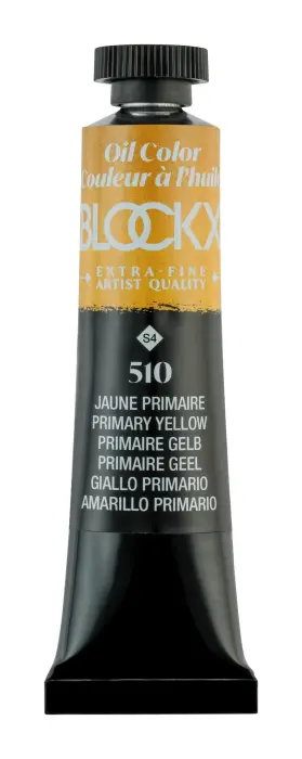 Peinture à l'huile extra-fine tube 20ml - jaune primaire