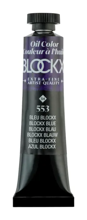 Peinture à l'huile extra-fine tube 20ml - Bleu blockx
