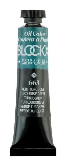 Peinture à l'huile extra-fine tube 20ml - Vert turquoise