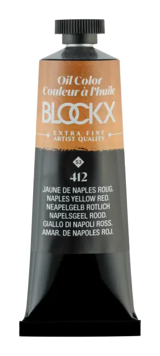 Peinture à l'huile extra-fine tube 35ml - Jaune de Naples rougeâtre