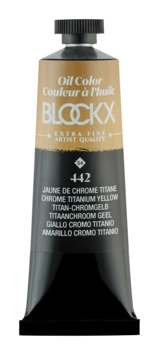 Peinture à l'huile extra-fine tube 35ml - Jaune de chrome titane