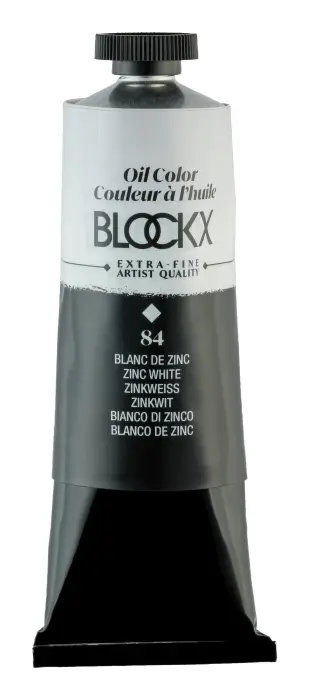 Peinture à l'huile extra-fine tube 60ml - Blanc de zinc