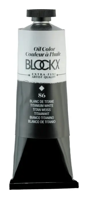 Peinture à l'huile extra-fine tube 60ml - Blanc de titane