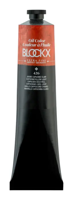Peinture à l'huile extra-fine tube 200ml - Jaune capucine clair