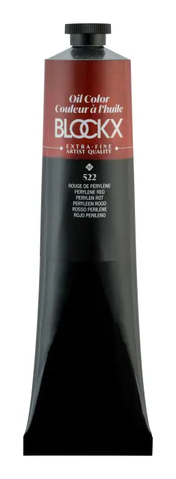 Peinture à l'huile extra-fine tube 200ml - Rouge de pérylène