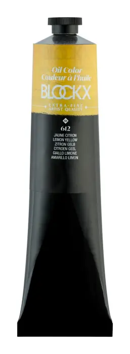 Peinture à l'huile extra-fine tube 200ml - Jaune citron
