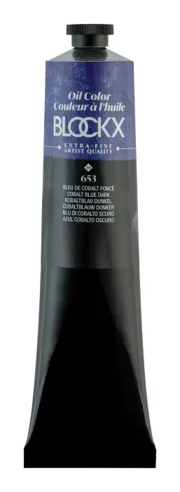 Peinture à l'huile extra-fine tube 200ml - Bleu de cobalt foncé