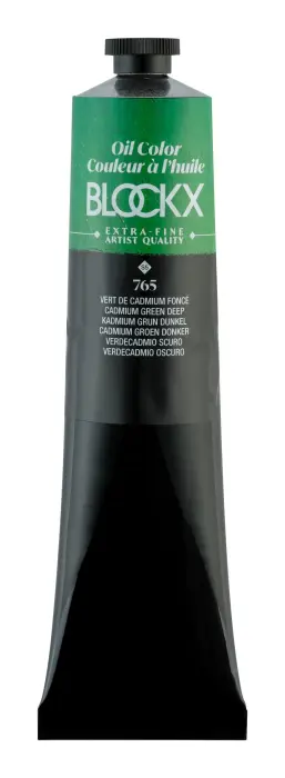 Peinture à l'huile extra-fine tube 200ml - Vert de cadmium foncé