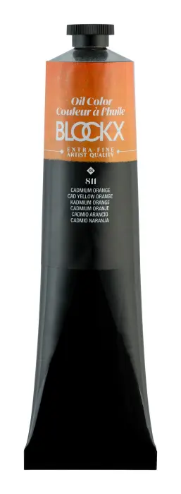 Peinture à l'huile extra-fine tube 200ml - Cadmium orange