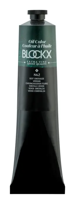 Peinture à l'huile extra-fine tube 200ml - Vert emeraude