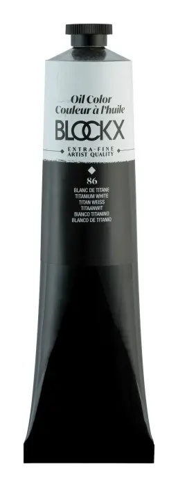 Peinture à l'huile extra-fine tube 200ml - Blanc de titane
