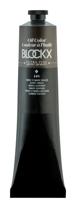 Peinture à l'huile extra-fine tube 200ml - Terre d'ombre brûlée