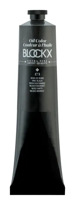 Peinture à l'huile extra-fine tube 200ml - Noir de vigne