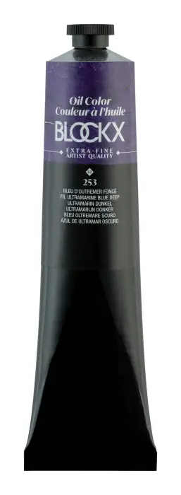 Peinture à l'huile extra-fine tube 200ml - Bleu d'outremer foncé