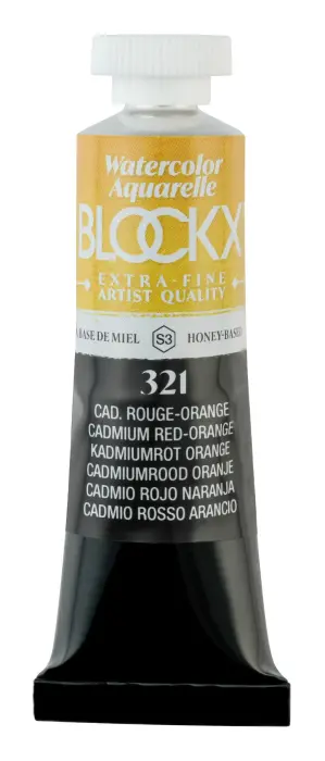 Aquarelle extra-fine tube 15ml - Cadmium rouge-orange