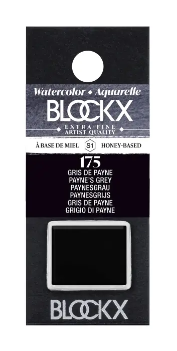 Aquarelle extra-fine demi-godet - Gris de Payne