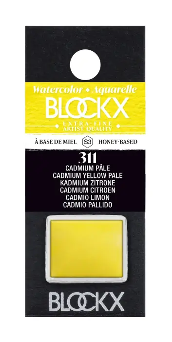 Aquarelle extra-fine demi-godet - Cadmium pâle