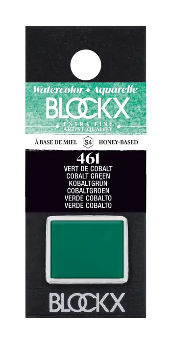 Aquarelle extra-fine demi-godet - Vert de cobalt