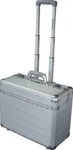 ALUMAXX Valise pour pilotes "DISCOVERY", aluminium, argent