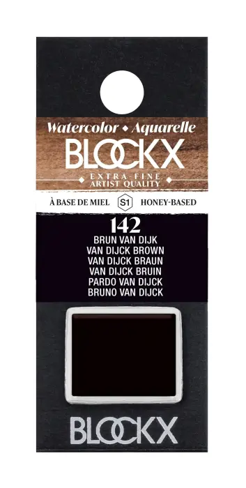 Aquarelle extra-fine demi-godet - Brun Van Dijk