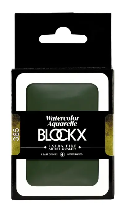 Aquarelle extra-fine godet géant - Vert olive