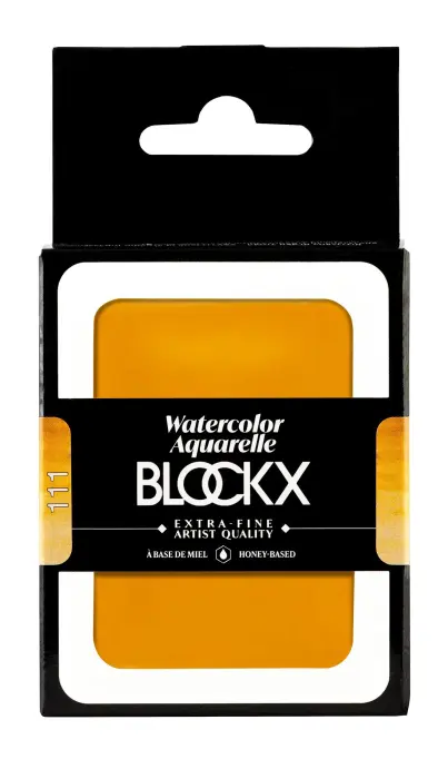 Aquarelle extra-fine godet géant - Ocre jaune